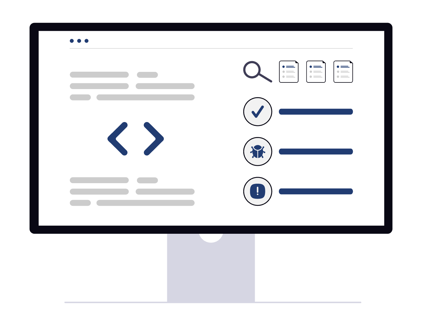 Front-End Development Illustration